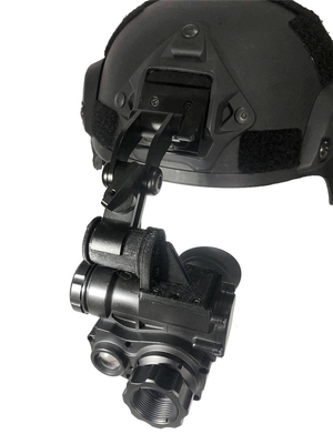 telescopio infrarrojo de la visión nocturna de 1x24m m, monóculo de la visión nocturna con el soporte del casco