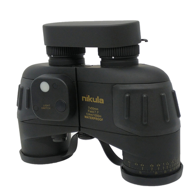 Telescopio impermeable del aire libre, 7x50 Marine Binoculars With Compass