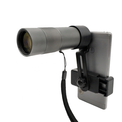 Telescopio monocular óptico de la lente del ED, telescopio monocular del teléfono del bolsillo 8x33