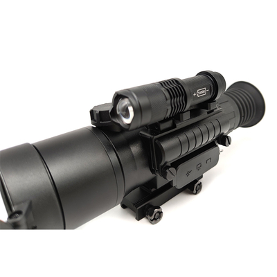 Telescopio infrarrojo de la visión nocturna del soporte del rifle con la tarjeta de 32G SD