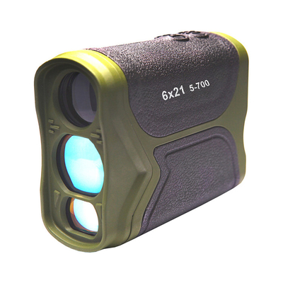 prismáticos militares del telémetro del laser 6x25 para la caza Golfing