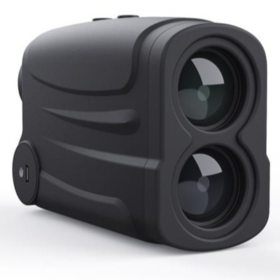 Telémetro negro del golf de 6x Digitaces, telémetro del alcance del golf multifuncional