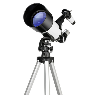 longitud focal astronómica del telescopio 400m m del refractor 16-40x70