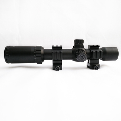 105 MOA Long Range Rifle Scopes 1-12x30 ampliaron alivio del ojo
