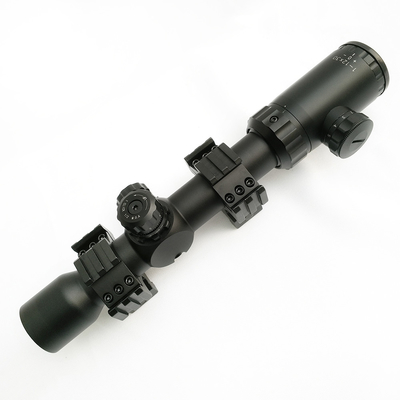 105 MOA Long Range Rifle Scopes 1-12x30 ampliaron alivio del ojo
