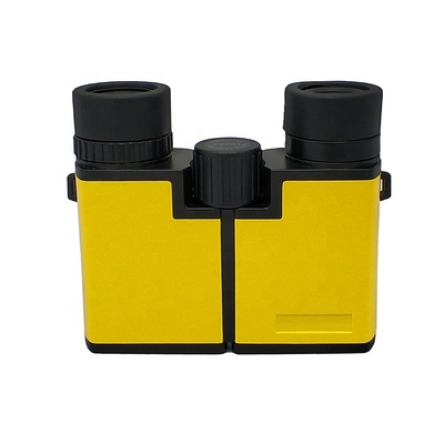 10x22 de alta resolución embroma a Toy Binoculars Bak 4 granangulares portátiles de la prisma