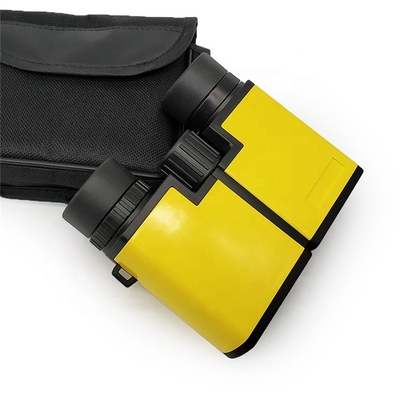 10x22 de alta resolución embroma a Toy Binoculars Bak 4 granangulares portátiles de la prisma