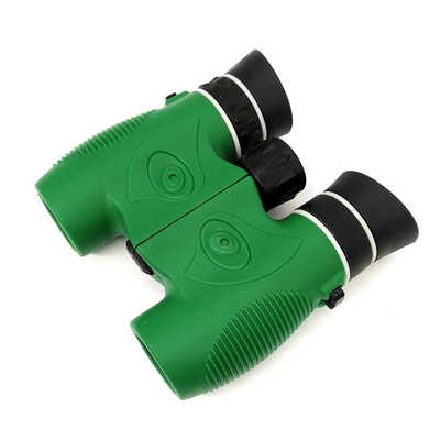 PVC de Toy Binoculars Green Food Grade de los niños al aire libre 10x22