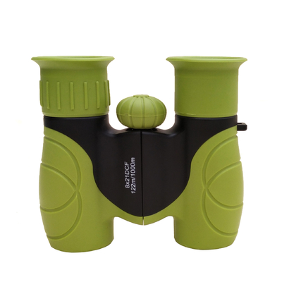 158m / Toy Binoculars Plastic Rubber de los niños 8x21 del 1000m