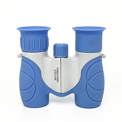 122m / gama larga de Toy Binoculars 8x21 de los niños de los 384ft