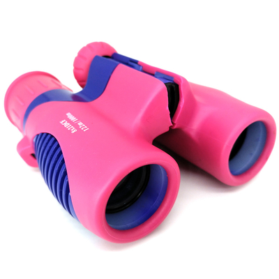Toy Binoculars de los niños 6x21, prismáticos del tamaño del niño de la prisma Bak4
