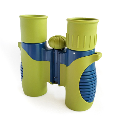 Prismáticos amistosos del niño educativo verde 8x21 para los preescolares