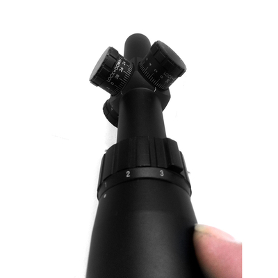 Alcance ajustable al aire libre 1-4x24 del rifle del enfoque que caza el tiroteo táctico