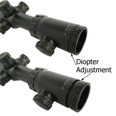 Alcance 2-20x44 del rifle de la caza de la gama larga de IPX7 SFP con la lente de FMC