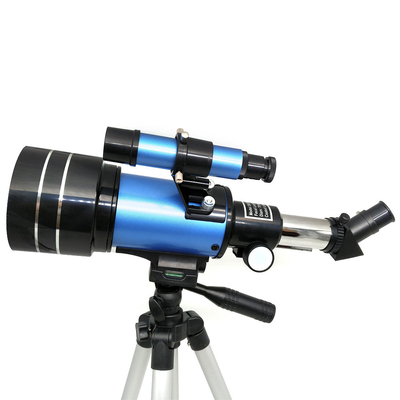 telescopio astronómico del refractor de 70m m, telescopio del refractor de los principiantes de los adultos