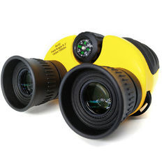 Prismáticos militares de 8x32 ED, prismáticos largos del alivio del ojo con Mini Compass